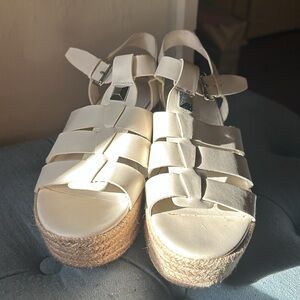 Marc Fisher Joven Espadrille Sandals - Like New!